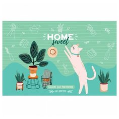 Альбом для рисования 40л, А4, на скрепке ArtSpace "Рисунки. Sweet cat"