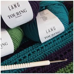 Набор для вязания шарфа Hello Knitty Haekelschal Addi