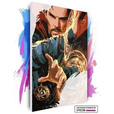 Картина по номерам на холсте Doctor Strange, 50 х 80 см Красиво Красим