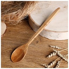 Ложка для сковородки, можжевельник, 26 см, Miki Market