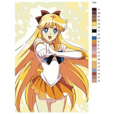 Картина по номерам Т250 "Сейлор Венера", 40х60 см Brushes Paints