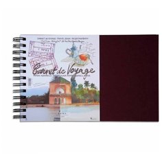 Lana Альбом для акварели на спирали «Carnet de Voyage», 300 г/м2, 17х27 см, 25% хлопок