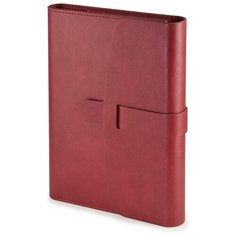 Ежедневник BrunoVisconti недатированный, А5 (175 х 235 мм.), "SENATE" бордовый 272 стр, Арт. 3-213/02
