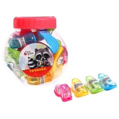 Точилка с контейнером "Кроссовки", микс Calligrata