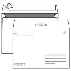 Конверт Курт 70502 C4 (229 х 324 мм), 250 шт.