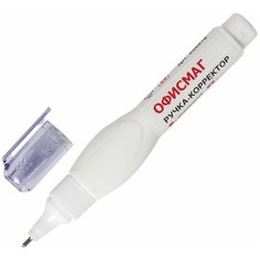 Офисмаг Ручка-корректор офисмаг, 8 мл, металлический наконечник, 226818, 12 шт.