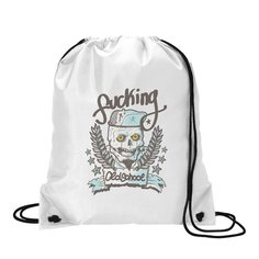 Сумка для обуви CoolPodarok Прикол. Череп Old School