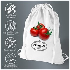 Сумка для обуви CoolPodarok Pradam pomidori. Продам помидоры