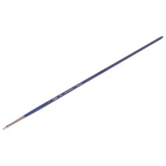 Кисть художественная Гамма "Манеж", синтетика упругая, плоская, длинная ручка, №1 (501001) Gamma