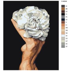 Картина по номерам, "Живопись по номерам", 100 x 125, Z-AB248