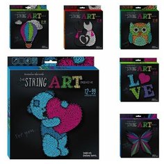 Набор для творчества Тонкая нить STRING ART /АльянсТрест/ Danko Toys
