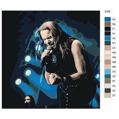 Картина по номерам Z328 "Группа Кипелов" 40x40 Brushes Paints