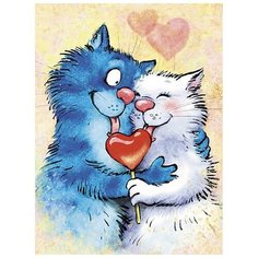 Картина по номерам «Bлюблённые», ME1130 / 30х40 см / ТМ Цветной / Холст на подрамнике / Премиум набор