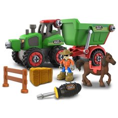 Набор Farm - Трактор, прицеп и аксессуары Nikko