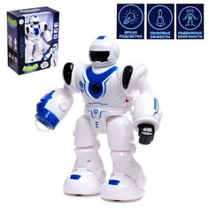 ZHORYA Робот «Бласт космический воин», русское озвучивание, световые эффекты, цвет синий