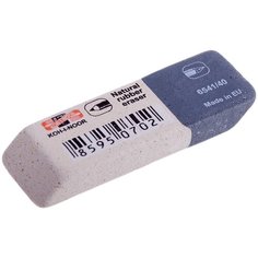 Ластик скошенный 40 шт Koh-I-Noor "Sanpearl" комбинированный, натуральный каучук, 57*19,5*8 мм