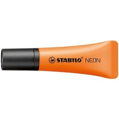 Текстмаркер STABILO "Neon", оранжевый, скошенный наконечник, 2-5 мм, 72/54