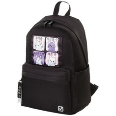 Рюкзак BRAUBERG(брауберг)(брауберг) FASHION CITY универсальный, Friendly cats, 44х31х16 см, 229965