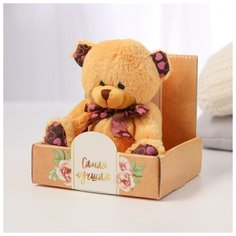Мягкая игрушка Ты лучше всех , мишка, 15 см Radel