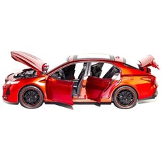 Коллекционная металлическая машинка Тойота Камри Toyota Camry свет, звук 20 см. (Цвет: Красный) MSN Toys