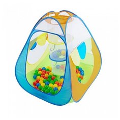 Палатка детская игровая тканевая CALIDA Конус 2173 (в комплекте 100 шаров)