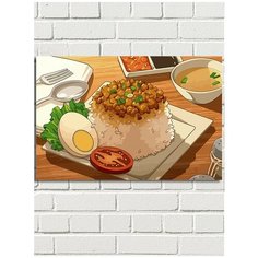 Картина по номерам Еда из аниме - 8584 Г 60x40