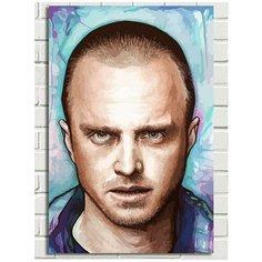 Картина по номерам Сериал Во все тяжкие Breaking Bad Джесси Пинкман - 6412 В 60x40