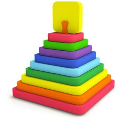 Пирамидка El’BascoToys Квадрат, 16-002 Elbasco