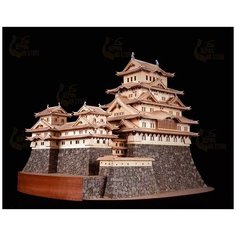 Конструктор Woody Joe Замок Himeji, М.1:150