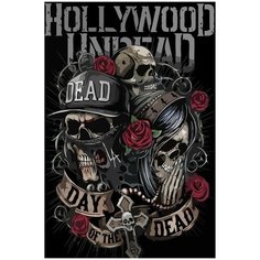 Картина по номерам на холсте Hollywood Undead - 152 40X60
