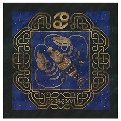 Набор для вышивания "Рак", 25x25 см, Риолис (Сотвори Сама)