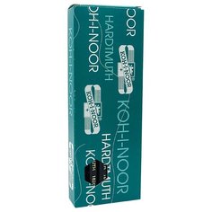 KOH-I-NOOR Набор карандашей чернографитных Jumbo 1820 2B, 12 шт, 182002B015KS черный