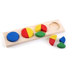 Доска - Вкладыш Геометрический круг Томик