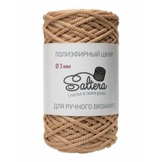 Пряжа SALTERA Шнур полиэфирный, персиковый - 04, 100% полиэфир, 1 моток, 200 г, 100 м.