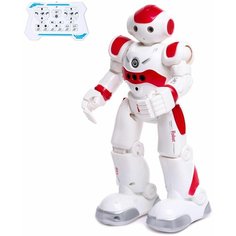 Робот Робо-друг, с дистанционным и сенсорным управлением, русский чип, цвет красный Nosochki Xoxotochki