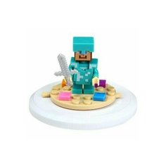 Конструктор Майнкрафт, Minecraft Building Block - Diamond Steve Нет бренда