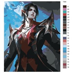 Картина по номерам Т364 "Mobile Legends: сесилион" 60x80 Brushes Paints