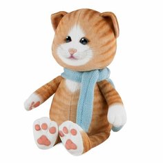 Мягкая игрушка «Кот Рыжик в шарфе», 20 см Maxitoys