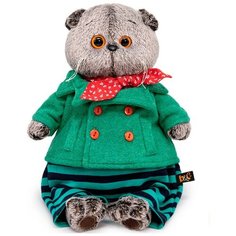 Мягкая игрушка Budi Basa кот Басик в круизном костюме 30 см Basik&Co