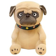 MaxiToys Мягкая игрушка «Собака Мопс», 32 см