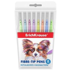 ErichKrause Набор фломастеров Easy Washable Pastel, 56085, разноцветный, 1 шт.