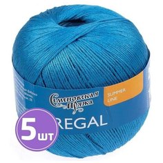 Пряжа Семеновская пряжа Regal (955), гиацинт 5 шт. по 100 г
