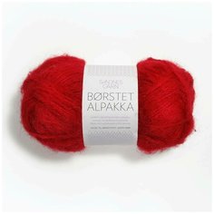 Пряжа BORSTET ALPAKKA 4219 rod Sandnes Garn