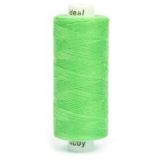Нитки бытовые IDEAL, толщина 40/2, полиэстер 100%, 366м, цвет 423 св. зеленый