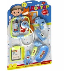 Игровой набор Доктор Bondibon, со светом и звуком, 9 предметов, CRD см