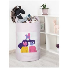 Корзина для игрушек JoyArty "Влюбленные" 40x60 см