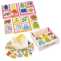 Лото "Одежда" 24 дет. 1-77 Томик