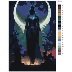 Картина по номерам,"Живопись по номерам", 72 x 108, EZO-34, духовное,
