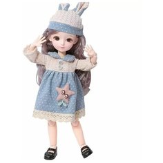 Кукла для девочки 31см шарнирная в подарок на день рождения BJD. Маленькая принцесса Pollo