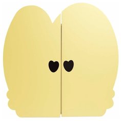 Кукольный шкаф Мини, цвет: нежно-желтый Paremo